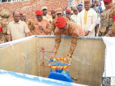 Burkina: le Capitaine Ibrahim Traoré inaugure le barrage de Pô Kapro