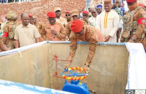 Burkina: le Capitaine Ibrahim Traoré inaugure le barrage de Pô Kapro