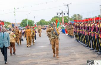 Le capitaine Traoré à la 25e promotion de l’AMGN: «Soyez dignes de votre choix» 