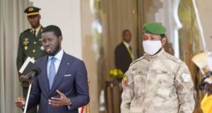 Mali: le président en exercice de la CEDEAO Diomaye Faye à Bamako