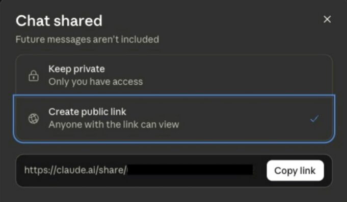 Claude: des conversations partagées retrouvées dans les résultats de Google