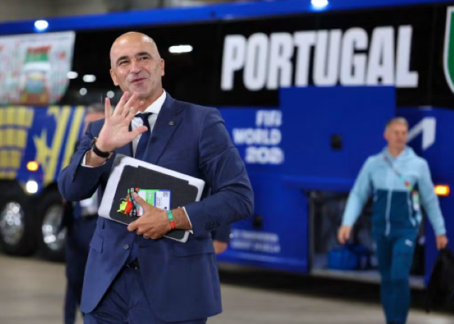 Le sélectionneur portugais Roberto Martínez