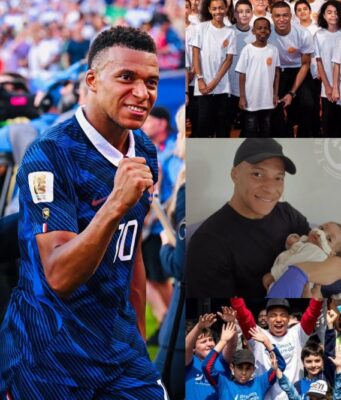 France: la philanthropie, l’autre visage du capitaine des Bleux Kylian Mbappé