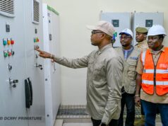 Accès à l’eau potable: mise en service du Centre de production de Dourou