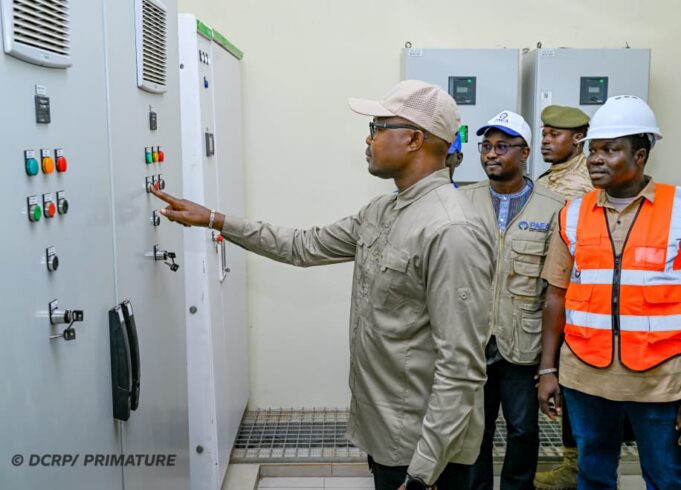 Accès à l’eau potable: mise en service du Centre de production de Dourou