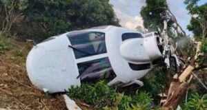 Zambie: la vice-présidente sort indemne d’un crash d’hélicoptère en pleine campagne électorale