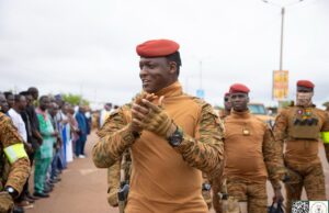 Burkina/Région de Yaadga: le capitaine Ibrahim Traoré accueilli dans une ferveur populaire