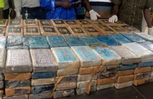 Près de 4 tonnes de cocaïne estimée à 317 millions de dollars interceptés
