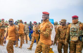 Burkina: le Capitaine Ibrahim Traoré est arrivé à Pô