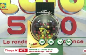 LONAB/FASO LOTO: les résultats du tirage du vendredi 3 juillet 2026