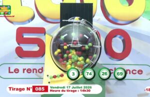 LONAB/FASO LOTO: les résultats du tirage du vendredi 17 juillet 2026