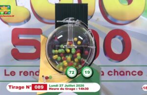 LONAB/FASO LOTO: les résultats du tirage du lundi 27 juillet 2026