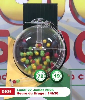 LONAB/FASO LOTO: les résultats du tirage du lundi 27 juillet 2026