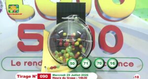 LONAB/FASO LOTO: les résultats du tirage du mercredi 29 juillet 2026