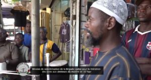 Burkina: la Brigade Laabal aux alentours du marché de 10 Yaar