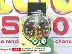 LONAB/FASO LOTO: les résultats du tirage du vendredi 31 juillet 2026