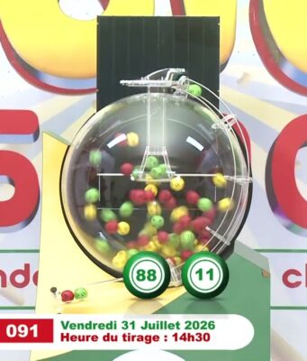 LONAB/FASO LOTO: les résultats du tirage du vendredi 31 juillet 2026