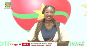 LONAB/FASO LOTO: les résultats du tirage du mercredi 8 juillet 2026