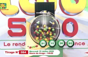 LONAB/FASO LOTO: les résultats du tirage du mercredi 15 juillet 2026
