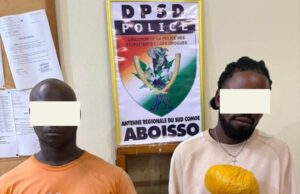 Deux individus interpellés avec 10 ballons de cannabis