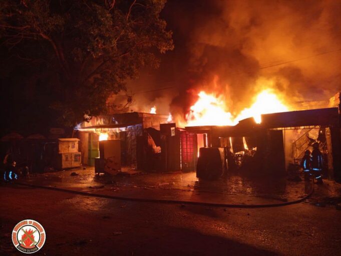 Burkina: incendie d’une série de magasins à Bobo-Dioulasso
