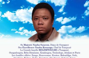 Burkina: Innocent Belemtougri a perdu son père