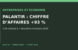 Palantir double presque son chiffre d’affaires trimestriel grâce à la demande en IA