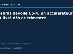 Cerebras dévoile CS-4, un accélérateur d’IA livré dès ce trimestre
