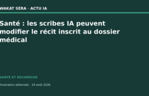 Santé: les scribes IA peuvent modifier le récit inscrit au dossier médical