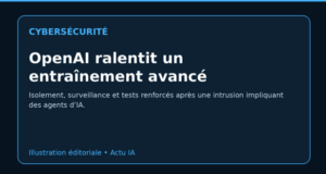 OpenAI ralentit l’entraînement de ses modèles après une intrusion autonome