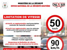 Burkina: la réglementation de la vitesse en circulation