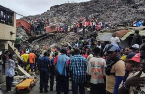 Guinée: 30 morts et 22 blessés à la suite d’un éboulement d’une décharge d’ordures