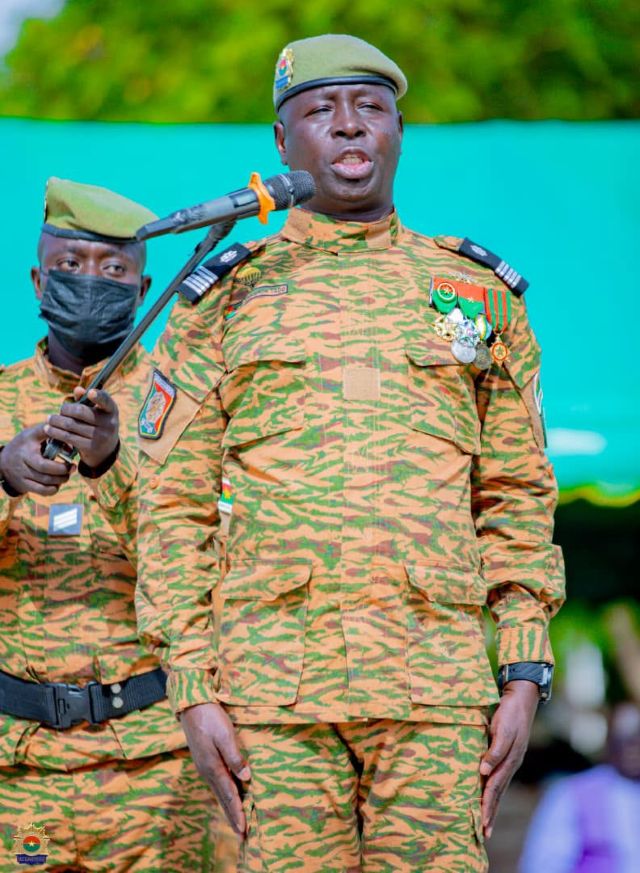 Le colonel Théophile Tago, commandant de la troisième Légion de gendarmérie du Burkina
