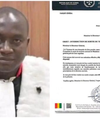 Un avocat général interdit de sortie