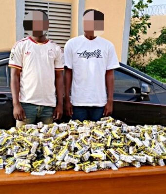 5 000 plaquettes de tramadol d’une valeur de près de 9 millions FCFA saisies