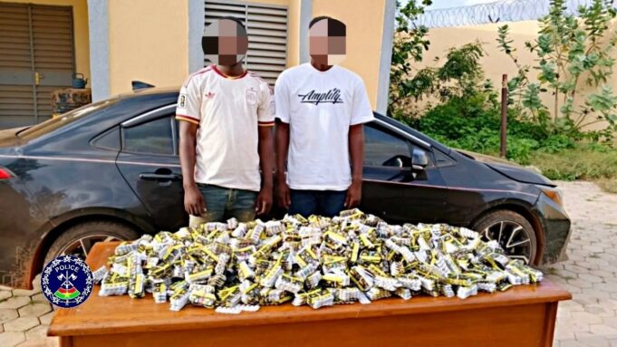 5 000 plaquettes de tramadol d’une valeur de près de 9 millions FCFA saisies