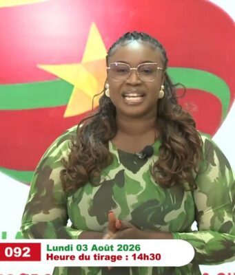 LONAB/FASO LOTO: les résultats du tirage du lundi 3 août 2026