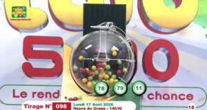 LONAB/FASO LOTO: les résultats du tirage du lundi 17 août 2026
