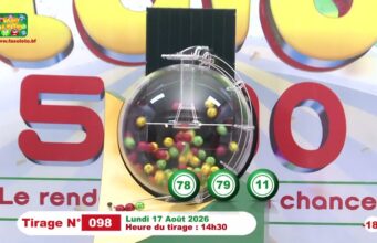 LONAB/FASO LOTO: les résultats du tirage du lundi 17 août 2026
