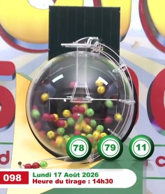 LONAB/FASO LOTO: les résultats du tirage du lundi 17 août 2026