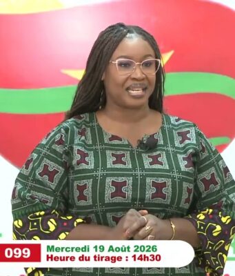 LONAB/FASO LOTO: les résultats du tirage du mercredi 19 août 2026