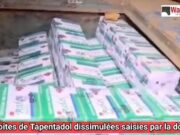 Burkina: saisie de boîtes de Tapentadol dissimulées dans un car