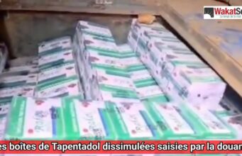 Burkina: saisie de boîtes de Tapentadol dissimulées dans un car
