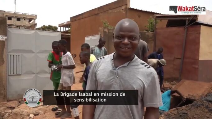 Ouagadougou: la Brigade Laabal en mission de sensibilisation