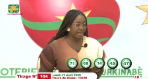 LONAB/FASO LOTO: les résultats du tirage du lundi 31 août 2026