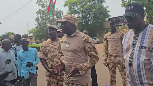Burkina/port du casque : le ministre Mahamadou Sana descend sur le terrain