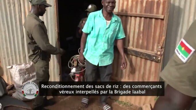 Reconditionnement des sacs de riz: des commerçants véreux interpellés