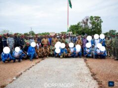 Burkina: le ministre d’Etat Célestin Simporé aux côtés des combattants et des civils à Boromo