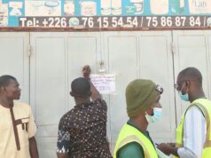 Ouagadougou: cinq commerces scellés et leurs propriétaires réquisitionnés pour des travaux d’intérêt général