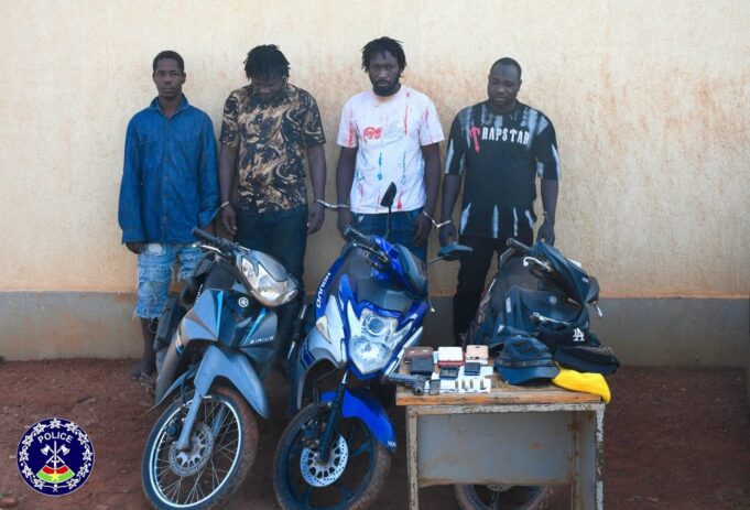 Ouagadougou: 4 présumés spécialistes de vols à main armée et blanchiment de capitaux aux arrêts
